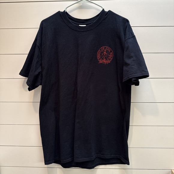 Vintage Ted Nugent Spirit of the Wild T-Shirt 2nd Amendment Size XL Black - Picture 1 of 4